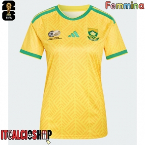 Sudafrica Prima Maglia Femmina Mondiali 2026 Manica Corta
